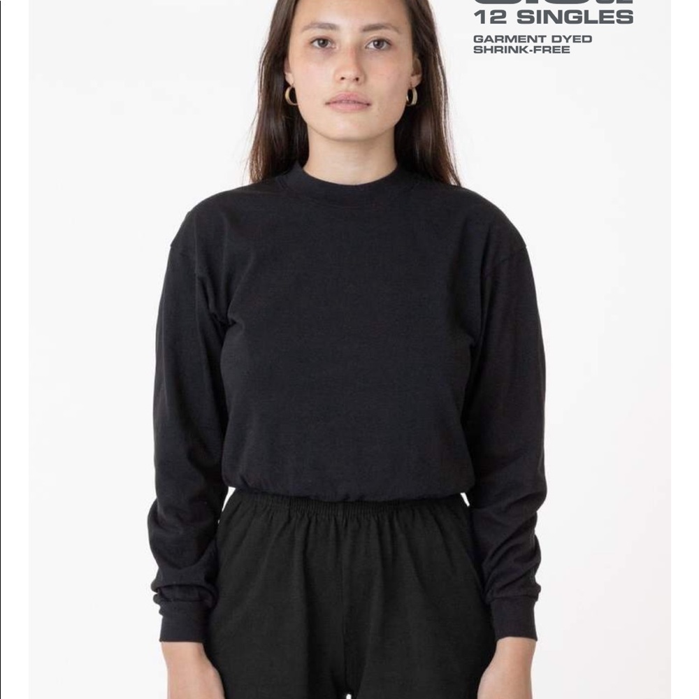Los Angeles Apparel HEAVY JERSEY GARMENT DYE SHORT
